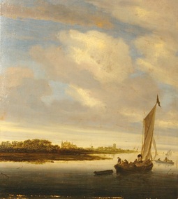 Salomon van Ruysdael after restoration